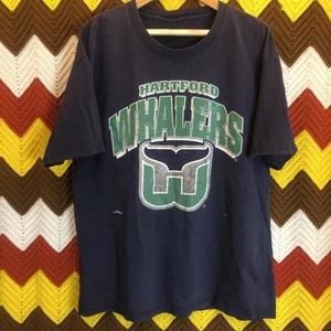 Late Hartford Whalers T Shirt Unisex Tee Retro Shirt